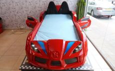 Дитяче ліжко машина MUSVENUS AUDI red 190х90 см